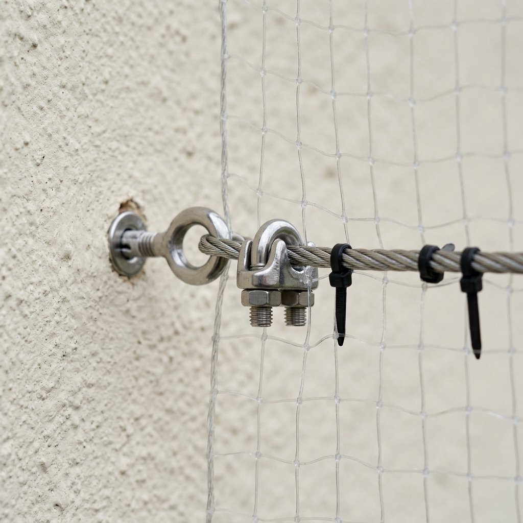 Terrace safety net